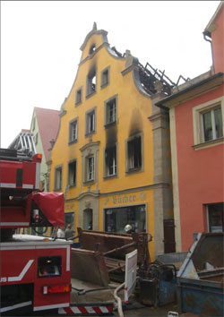 Großbrand Bücherei Großbrand Bücherei