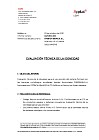 EVALUACIÓN TÉCNICA DE LA IDONEIDAD
