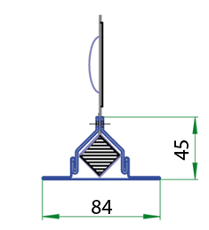 <br>
A molla, optional con listello di<br>
 contatto di sicurezza 

